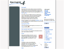 Tablet Screenshot of kjerringrad.com